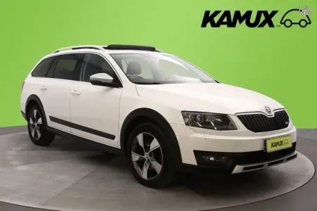 Skoda Octavia Combi 2,0 TDI 184 4x4 Scout DSG Autom. / Adapt. Vakkari / PA-lämmitin / Vetokoukku / Navigointi /